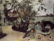 Picasso Street Garden Paul Gauguin